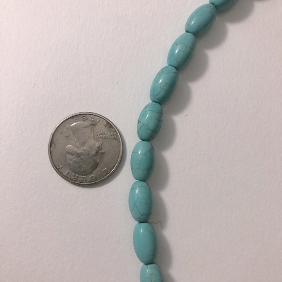 Turquoise Strand Adjustable Necklace - Picture 5 of 6